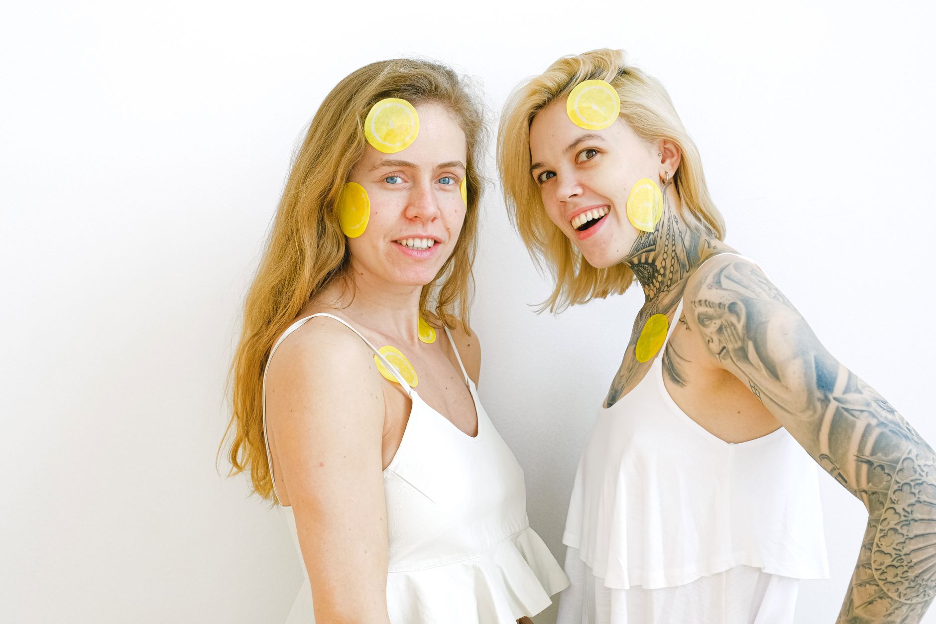 Women laughing together, representing comfort and confidence during body changes